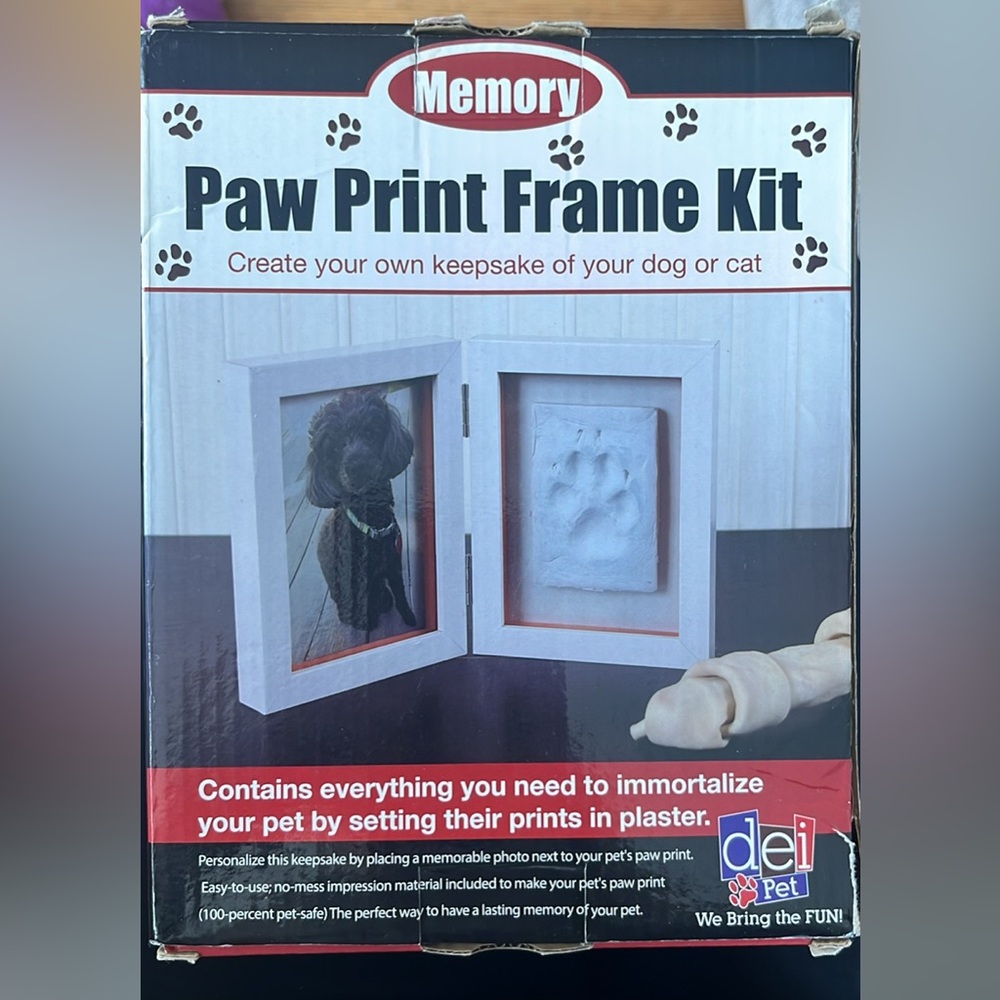 Paw Print Frame Kit